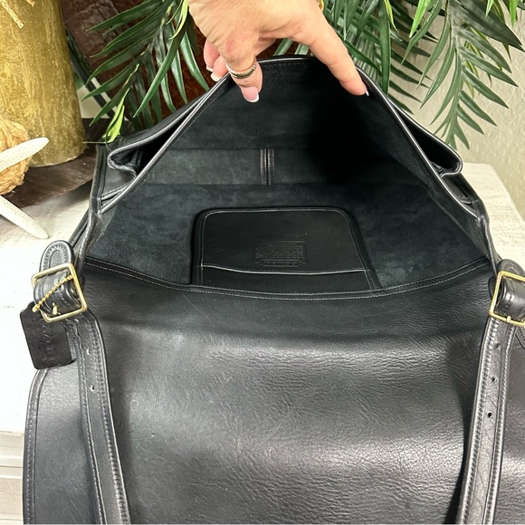 COACH - Metropolitan Legacy Black Leather Briefcase Laptop  L4C-5180 - Picture 10 of 15